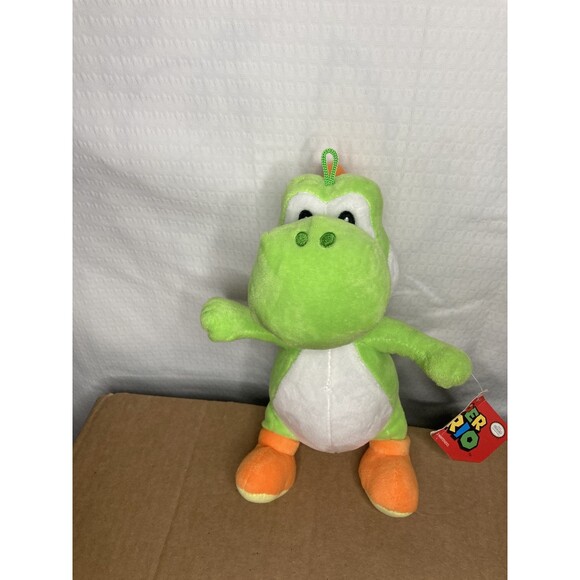 New Super Mario Yoshi DK Mariokart Plush Doll Stuffed Animal Toy 10" - Picture 1 of 8